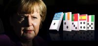 AN-Merkel-Dominospielerin