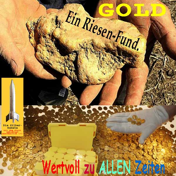 SilberRakete GOLD-Fund-Wertvoll-zu-ALLEN-Zeiten-Muenzen