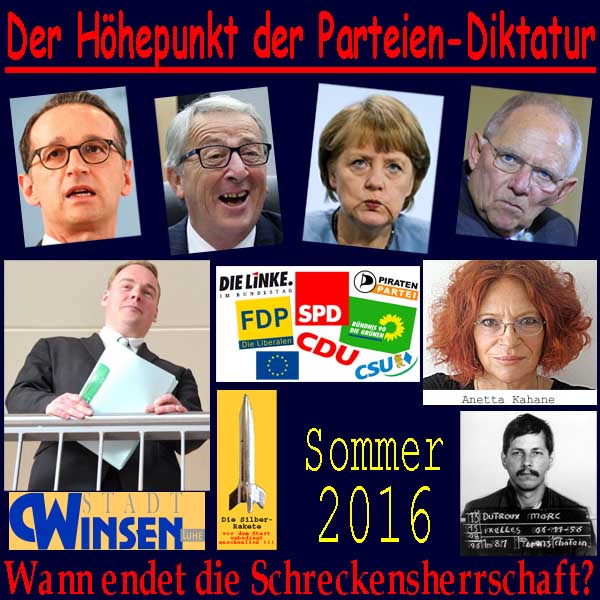 SilberRakete Hoehepunkt-Parteiendiktatur-Sommer2016-Wann-endet-Schreckensherrschaft