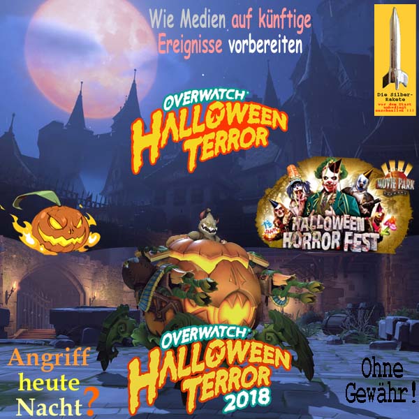 SilberRakete Wie Medien auf kuenftige Ereignisse vorbereiten Halloween2018 Terror Horrorfest Angriff